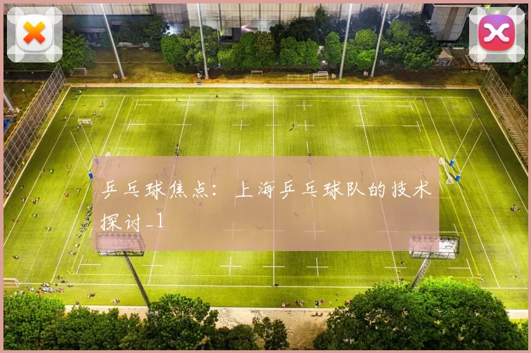 乒乓球焦点：上海乒乓球队的技术探讨_1